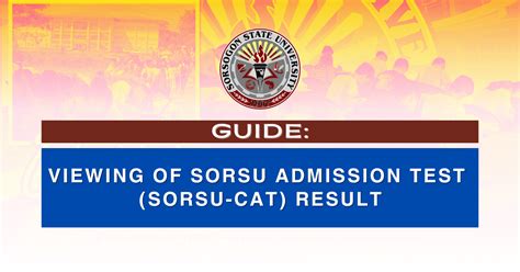 GUIDE: Viewing of SorSU Admission Test (SorSU .